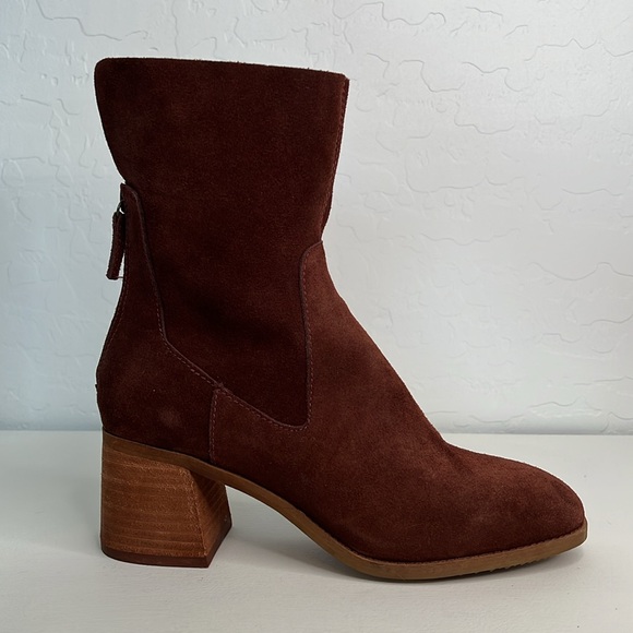 KELSI DAGGER BROOKLYN Women's Mid Calf Boots coffee bean brown 8.5 - Picture 3 of 14